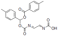 CAS#: 73909-19-0， (E)-[(2E)-2-[(4-Methylbenzoyl)Oxy-(4-Methylphenyl)Methoxy]Carbonyliminoethylidene]Carbamic Acid