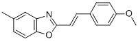 CAS#: 73916-07-1， (E)-2-(4-Methoxystyryl)-5-Methyl Benzoxazole