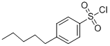 structure of CAS# 73948-18-2, 4-(n-Pentyl)Benzenesulfonyl Chloride;4-Amylbenzenesulfonyl Chloride;Btb 09810;4-T-Amylbenzenesulphonyl Chloride