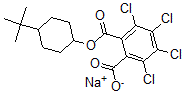 CAS#: 73972-98-2， Sodium 2-(4-Tert-Butylcyclohexyl)Oxycarbonyl-3,4,5,6-Tetrachlorobenzoate
