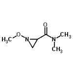 CAS#: 74016-59-4， 1-methoxy-N,N-dimethyl-aziridine-2-carboxamide