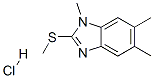 CAS#: 74022-46-1， 1,5,6-Trimethyl-2-Methylsulfanylbenzimidazole Hydrochloride