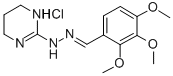 CAS#: 74051-75-5， N-[(3,4,5-Trimethoxyphenyl)Methylideneamino]-1,4,5,6-Tetrahydropyrimidin-2-Amine Hydrochloride