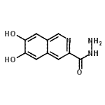 CAS#: 740772-05-8， 6,7-Dihydroxy-3-isoquinolinecarbohydrazide