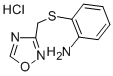 CAS#: 74089-28-4， 2-(1,2,4-Oxadiazol-3-Ylmethylsulfanyl)Aniline Hydrochloride