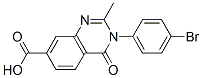 CAS#: 74101-57-8， 3-(4-Bromophenyl)-2-Methyl-4-Oxoquinazoline-7-Carboxylic Acid