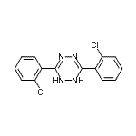 CAS#: 74115-15-4， 3,6-Bis(2-chlorophenyl)-1,2-dihydro-1,2,4,5-tetrazine