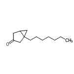 CAS 登录号：741260-61-7， 1-庚基双环[3.1.0]己烷-3-酮