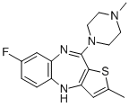 CAS#: 74137-73-8， 7-Fluoro-2-Methyl-4-(4-Methylpiperazin-1-Yl)-10H-Thieno[3,2-b][1,5]Benzodiazepine