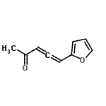 CAS#: 74143-91-2， 5-(2-Furyl)-3,4-pentadien-2-one