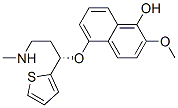CAS#: 741693-79-8， 2-Methoxy-5-[(1S)-3-(Methylamino)-1-(2-Thienyl)Propoxy]-1-Naphthalenol