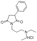 CAS#: 74247-11-3， 1-(3-Diethylaminopropyl)-3-Phenylpyrrolidine-2,5-Dione Hydrochloride