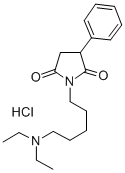 CAS#: 74247-12-4， 1-(5-Diethylaminopentyl)-3-Phenylpyrrolidine-2,5-Dione Hydrochloride