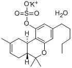 CAS#: 74261-09-9， Potassium (6,6,9-Trimethyl-3-Pentyl-6a,7,10,10a-Tetrahydrobenzo[c]Chromen-1-Yl) Sulfate
