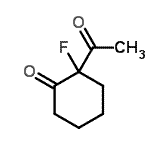 CAS#: 74279-75-7， 2-Acetyl-2-fluorocyclohexanone