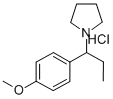 CAS#: 74332-78-8， 1-[1-(4-Methoxyphenyl)Propyl]Pyrrolidine Hydrochloride