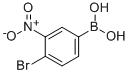 structure of CAS# 74386-13-3, 4-Bromo-3-Nitrophenylboronic Acid;4-BROMO-3-NITROBENZENEBORONIC ACID;4-BROMO-3-NITROPHENYLBORONIC ACID