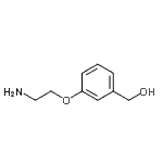 structure of CAS# 744161-92-0, [3-(2-Aminoethoxy)phenyl]methanol;(3-(2-aminoethoxy)phenyl)methanol