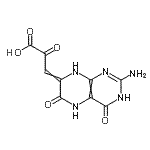 CAS#: 7449-08-3， 3-(2-Amino-4,6-dioxo-4,5,6,8-tetrahydro-7(1H)-pteridinylidene)-2-oxopropanoic acid