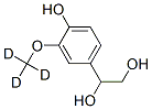 CAS#: 74495-72-0， Rac-4-Hydroxy-3-Methoxyphenylethylene Glycol-D3