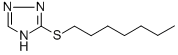 CAS#: 74682-50-1， 3-(Heptylthio)-1H-1,2,4-Triazole