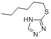 structure of CAS# 74682-60-3, 3-Hexylthio-1,2,4-Triazole;Zinc04344131;3-(Hexylthio)-1H-1,2,4-Triazole