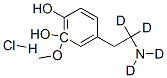 CAS#: 74719-64-5， 3-Methoxy Dopamine-D4 Hydrochloride