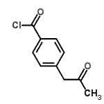 CAS 登录号：74733-17-8， 4-(2-氧代丙基)苯甲酰氯
