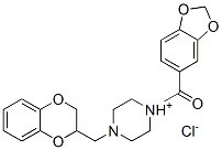 CAS#: 74754-17-9， 1,3-Benzodioxol-5-Yl-[4-(2,3-Dihydro-1,4-Benzodioxin-2-Ylmethyl)Piperazin-1-Ium-1-Yl]Methanone Chloride
