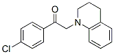 CAS 登录号：7477-80-7， 1-(4-氯苯基)-2-(3,4-二氢-2H-喹啉-1-基)乙酮