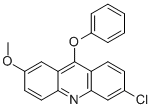 CAS#: 7478-26-4， 6-Chloro-2-Methoxy-9-Phenoxyacridine