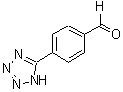 structure of CAS# 74815-22-8, 4-(1H-Tetrazol-5-Yl)Benzaldehyde;4-(1H-1,2,3,4-Tetrazol-5-Yl)Benzaldehyde;4-(2H-TETRAZOL-5-YL)-BENZALDEHYDE;4-(1H-TETRAZOL-5-YL)BENZALDEHYDE