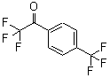 结构式 CAS# 74853-66-0, 4-(三氟甲基)-alpha,alpha,alpha-三氟苯乙酮