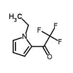 CAS#: 74889-30-8， 1-(1-Ethyl-1H-pyrrol-2-yl)-2,2,2-trifluoroethanone