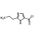 CAS#: 749192-75-4， 2-Propyl-1H-imidazole-5-carbonyl chloride