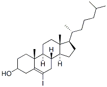 CAS#: 74920-44-8， (3S,8S,9S,10R,13R,14S,17R)-6-Iodo-10,13-Dimethyl-17-[(2R)-6-Methylheptan-2-Yl]-2,3,4,7,8,9,11,12,14,15,16,17-Dodecahydro-1H-Cyclopenta[a]Phenanthren-3-Ol