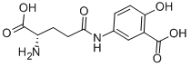 结构式 CAS# 74929-17-2, L-谷氨酸 gamma-(3-羧基-4-羟基苯胺)