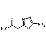 CAS#: 74949-73-8， 1-(5-Amino-1,3,4-oxadiazol-2-yl)acetone