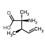 CAS#: 749926-95-2， (2S,3R)-2-Amino-2,3-dimethyl-4-pentenoic acid
