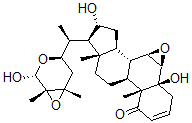 CAS#: 75005-66-2， (5alpha,6alpha,7alpha,16alpha,22R,24S,25S,26R)-6,7:22,26:24,25-Triepoxy-5,16,26-Trihydroxy-Ergost-2-En-1-One