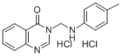 CAS#: 75159-50-1， 3-[[(4-Methylphenyl)Amino]Methyl]Quinazolin-4-One Dihydrochloride