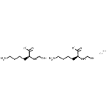 CAS#: 75195-63-0， Calcium bis{(2S)-6-amino-2-[(hydroxymethyl)amino]hexanoate}