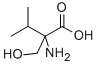 structure of CAS# 7522-43-2, DL-2-Isopropylserine;(2S)-2-Azaniumyl-2-(Hydroxymethyl)-3-Methyl-Butanoate;(2S)-2-Ammonio-2-(Hydroxymethyl)-3-Methylbutanoate;(2S)-2-Ammonio-3-Methyl-2-Methylol-Butyrate