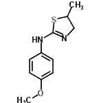 CAS#: 75220-49-4， N-(4-Methoxyphenyl)-5-methyl-4,5-dihydro-1,3-thiazol-2-amine