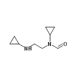 CAS#: 753502-55-5， N-Cyclopropyl-N-[2-(cyclopropylamino)ethyl]formamide