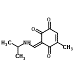 CAS#: 75371-97-0， (3Z)-3-[(Isopropylamino)methylene]-5-methyl-5-cyclohexene-1,2,4-trione