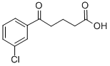 结构式 CAS# 75381-46-3, 5-(3-氯苯基)-5-氧代戊酸
