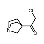 CAS#: 754153-62-3， 1-(1-Azabicyclo[2.2.1]hept-4-yl)-2-chloroethanone