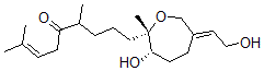 CAS 登录号：75419-15-7， 9-[(2R,3S,6E)-3-羟基-6-(2-羟基乙亚基)-2-甲基氧杂环庚烷-2-基]-2,6-二甲基壬-2-烯-5-酮