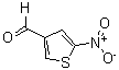 structure of CAS# 75428-45-4, 2-Nitrothiophene-4-Carboxaldehyde;5-Nitro-3-Thiophenecarboxaldehyde;Zinc00159715;2-Nitrothiophene-4-Carboxaldehyde